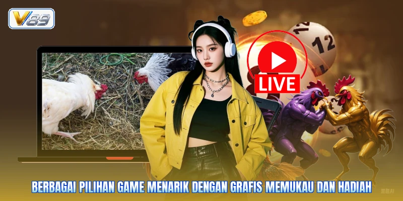 Berbagai pilihan game menarik dengan grafis memukau dan hadiah