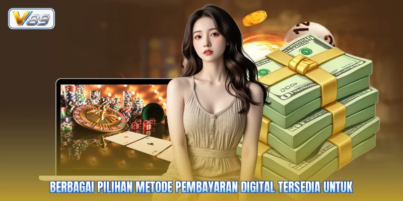 Berbagai pilihan metode pembayaran digital tersedia untuk