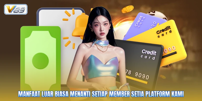 Manfaat luar biasa menanti setiap member setia platform kami