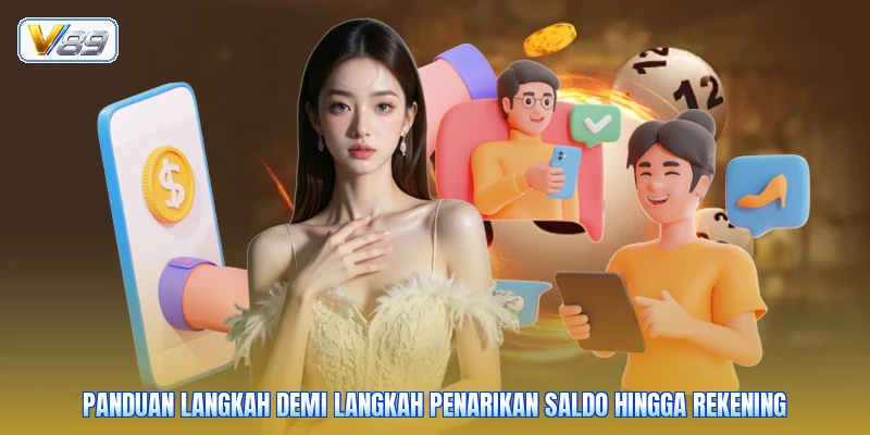Panduan langkah demi langkah penarikan saldo hingga rekening