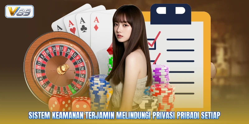 Sistem keamanan terjamin melindungi privasi pribadi setiap