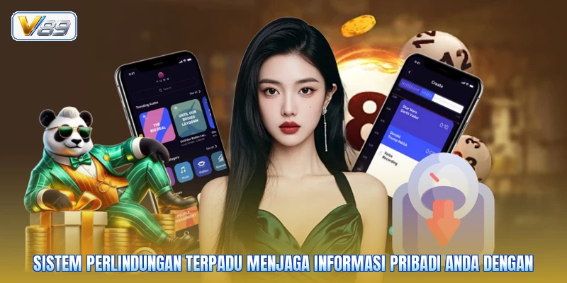 Sistem perlindungan terpadu menjaga informasi pribadi Anda dengan