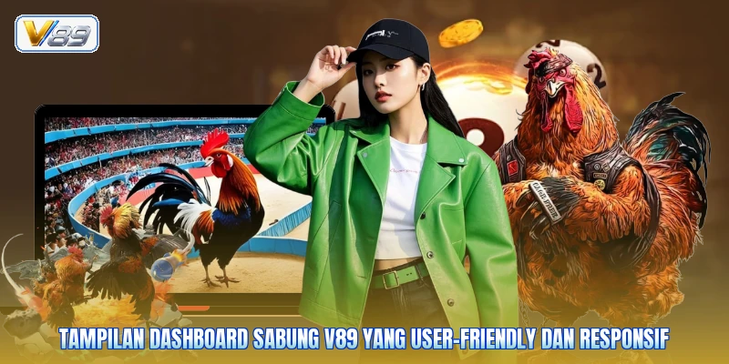 Tampilan dashboard sabung V89 yang user-friendly dan responsif