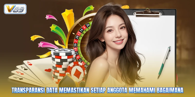 Transparansi data memastikan setiap anggota memahami bagaimana